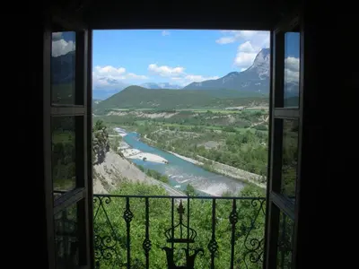 Paisaje cerca de este hotel