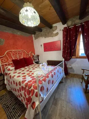 Cama o camas de una habitación en El Callejon De Andrese