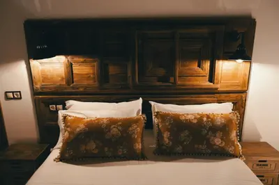 Cama o camas de una habitación en El Racó de Valderrobres