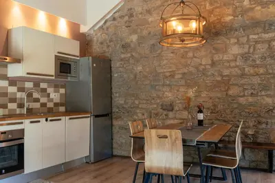 Una cocina o zona de cocina en La Borda de Chelis