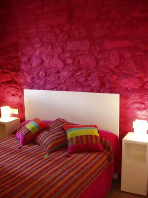 Cama o camas de una habitación en Apartamentos Bergantes