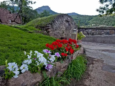 Paisaje cerca of this country house