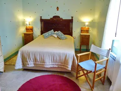 Cama o camas de una habitación en Caltarragona casa rural