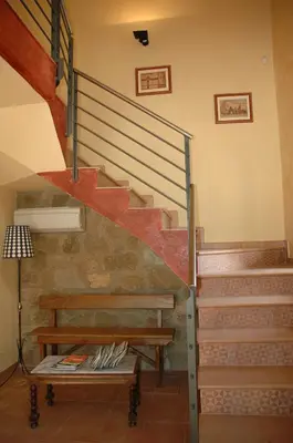 Plano de Casa con vistas al lago y con piscina - Casó Nou