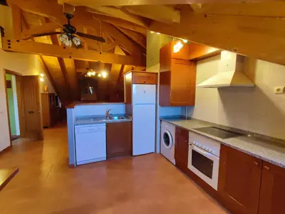 Una cocina o zona de cocina en Casas Pirineo, Ainsa