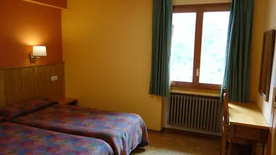 Cama o camas de una habitación en Hotel Vicente