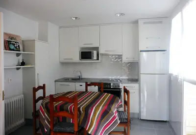 Una cocina o zona de cocina en Ático en Pamplona