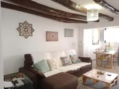 Zona de estar de Alma Mudéjar Casa Rural