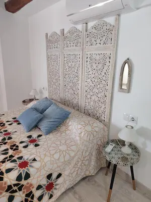Cama o camas de una habitación en Alma Mudéjar Casa Rural