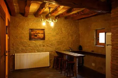 Plano de Charming Villa in Llobera with Private Pool