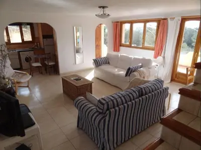 Zona de estar de Casa Peregil
