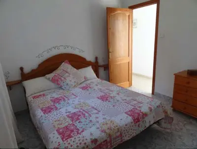 Cama o camas de una habitación en Casa Peregil