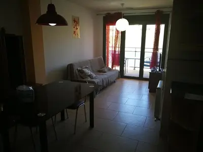 Zona de estar de Apartamento rural Escarla 2-2