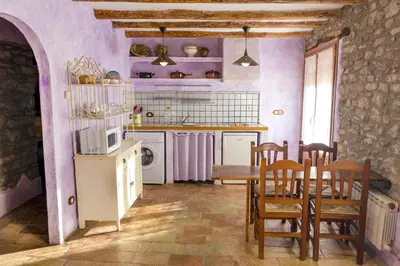 Una cocina o zona de cocina en Casa el Francés