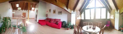 Zona de estar de Hotel Casa Chuldian