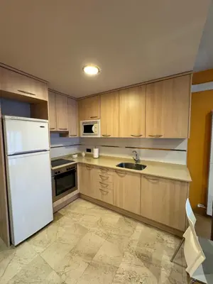 Una cocina o zona de cocina en Apartamentos Turísticos Can Rocamora
