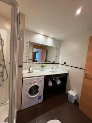Un baño de Apartamentos Turísticos Can Rocamora