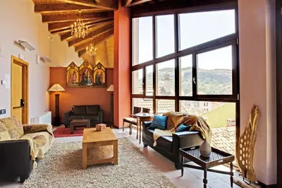 Zona de estar de Hotel Palacio del Obispo