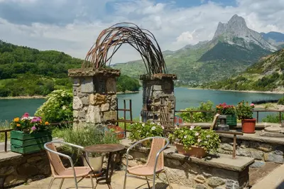 Paisaje cerca de este hotel
