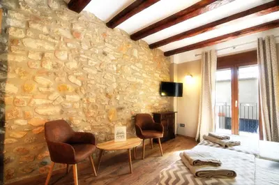 Cama o camas de una habitación en Cal Blai