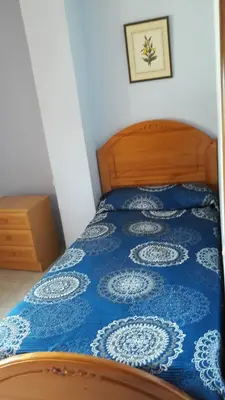 Cama o camas de una habitación en Casa Sariñena