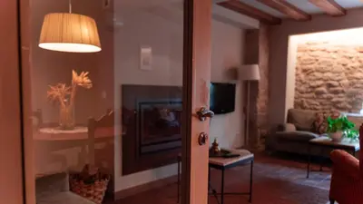 Zona de estar de Hotel El Cerco