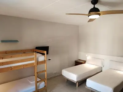 Cama o camas de una habitación en Casa Remunda