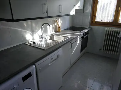 Una cocina o zona de cocina en Tena Biescas Tourist Home