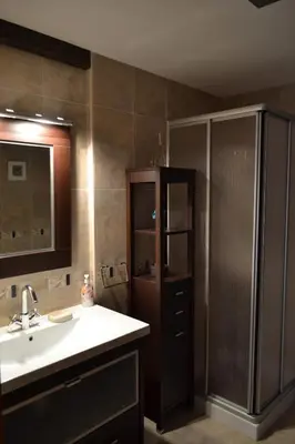 Un baño de Apartamento Nuevo Baztan