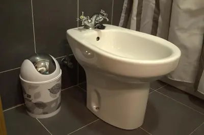 Un baño de Apartamento Nuevo Baztan