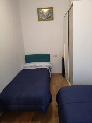 Cama o camas de una habitación en Apartament de la Lali Roní