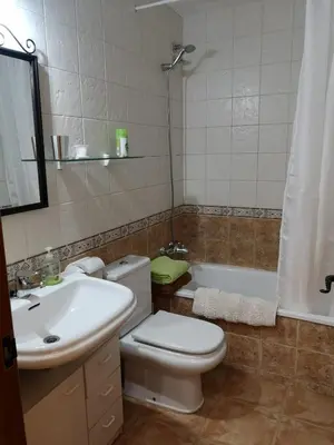 Un baño de Apartament de la Lali Roní