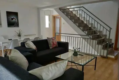Zona de estar de Casa L'Ababol