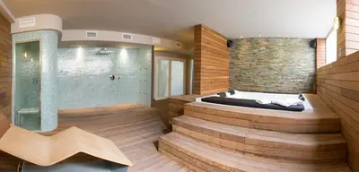 Cama o camas de una habitación en Lagaya Apartaments & Spa