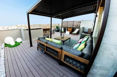 Un balcón o terraza de Zabella Salamero - Espectacular atico en el centro