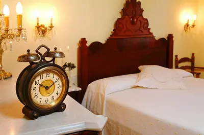 Cama o camas de una habitación en Cal Carulla