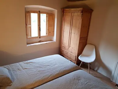Cama o camas de una habitación en Can Jaume Porxo