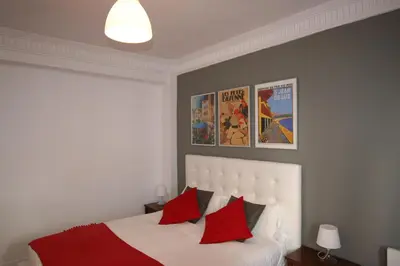 Cama o camas de una habitación en Guelbenzu by clabao