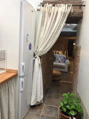 Una cocina o zona de cocina en Apartamento Rural La Serratilla