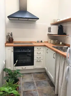 Una cocina o zona de cocina en Apartamento Rural La Serratilla