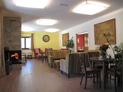 Zona de estar de Hotel Sesué