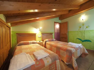 Cama o camas de una habitación en Casa Sastre