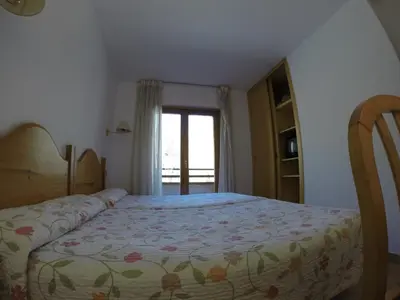 Cama o camas de una habitación en El Pilar