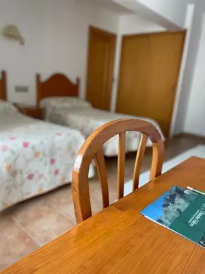 Cama o camas de una habitación en El Pilar