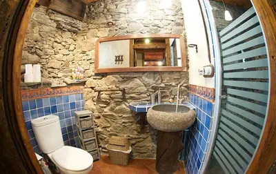 Un baño de Casa Independiente Rural Ca de Corral