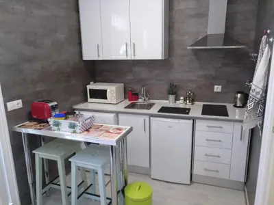 Una cocina o zona de cocina en Apartamento Cigüeña 1