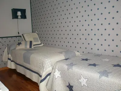 Cama o camas de una habitación en Apartamentos Ca de Marti