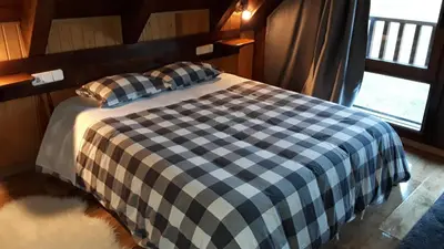 Cama o camas de una habitación en Hotelet de Betlan