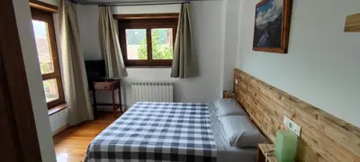 Cama o camas de una habitación en Hotelet de Betlan