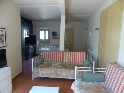 Zona de estar de Apartamentos Codallos
